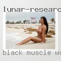 Black muscle women bondage
